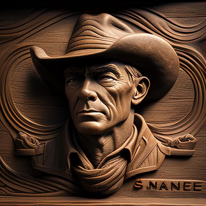 3D model Shane Shane Alan Ladd (STL)